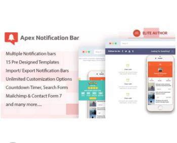 Apex Notification Bar